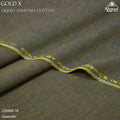 Gold X ( Yarn Dyed Cotton, Liquid Ammonia  )